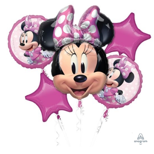 Minnie Mouse Forever – Balloon Bouquet