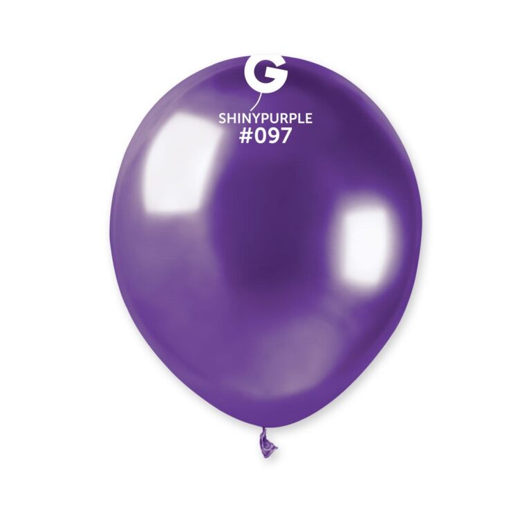 G-5″ Shiny Purple #097 50 CT