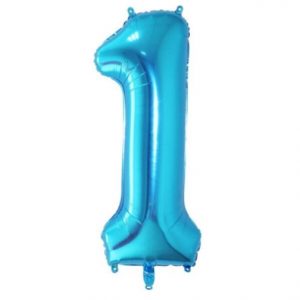 #1 Blue balloon shape