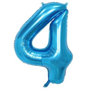 #4 Blue balloon shape