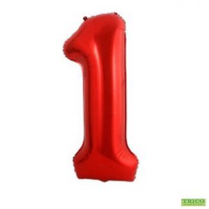 #1 Red 16” Air filled balloon