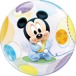 Baby Mickey Mouse bubble balloon