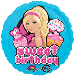 Barbie Sweet Birthday – Foil Mylar Balloon