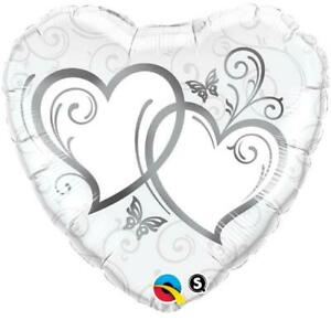 Entwined Hearts Silver 36”