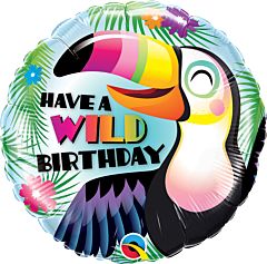 “ Have a wild birthday”  Mylar balloon