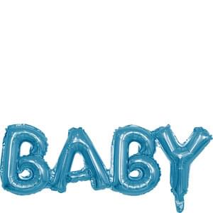 BABY BLUE BLOCK PHRASE AIR FILLED