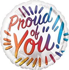 18″ PROUD OF YOU RAINBOW LETTERS