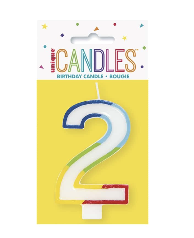 #2 Colorful candle