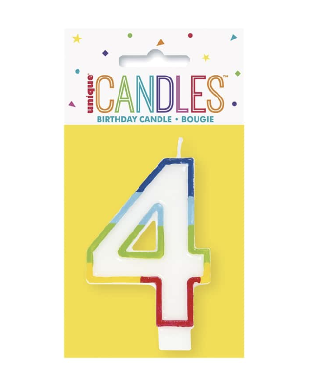 #4 colorful candle