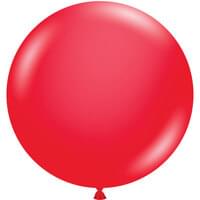 Tuftex Latex Balloon Red 17inch – 50 pieces