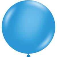 Tuftex Latex Balloon Blue 17inch – 50 pieces