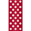 Red w/ white polka dots loot bags 20ct