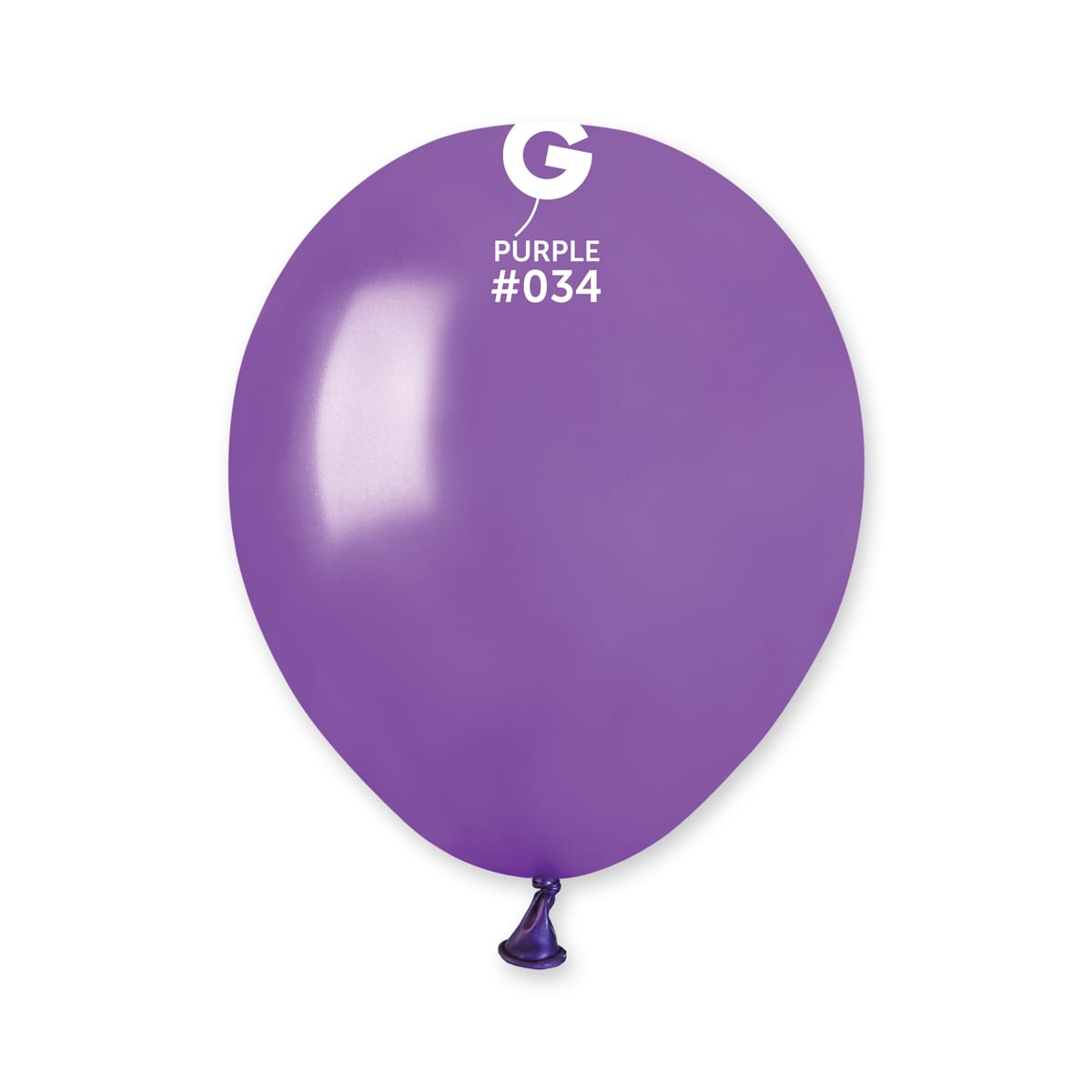 G- 5″ Metallic purple #034 100ct