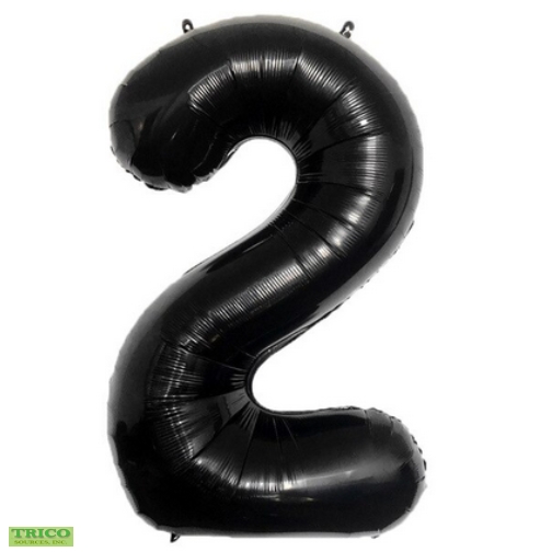 #2 Black balloon shape