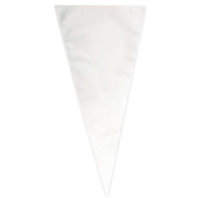 Clear triangle Cellophane Bags 25ct