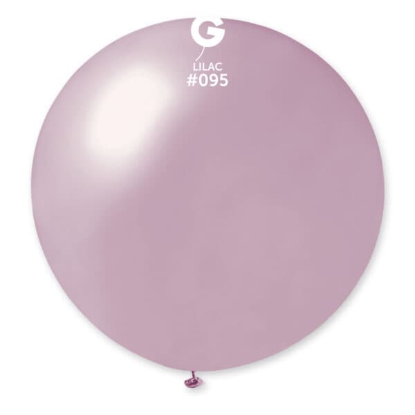 G-30″ Metallic lilac #095 latex balloon