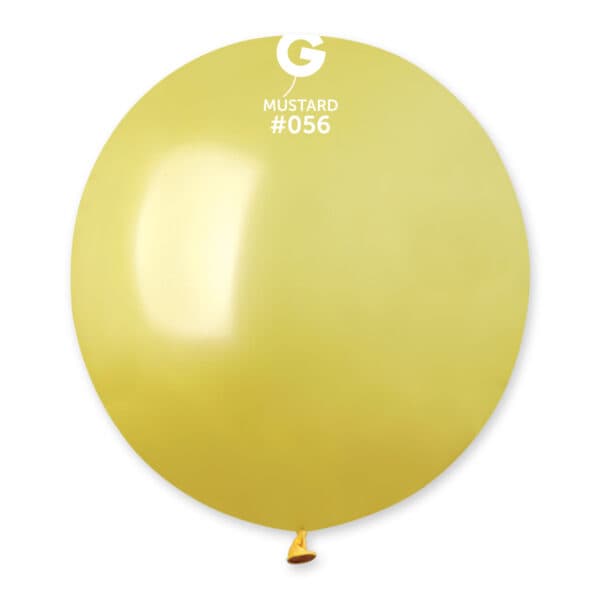 G-19″ Metallic Mustard  #056  3 CT