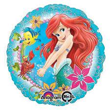 17″ Little Mermaid – Ariel Under The Sea –Balloon