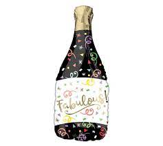 ” fabulous!” Bottle shape balloon