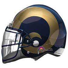 21″ NFL-LA Rams helmet shape