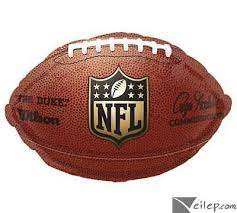 18″ NFL- football Mylar