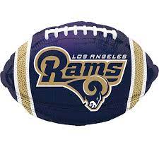 18″ NFL- LA Rams Football Balloon