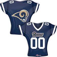 24″ NFL – LA Rams – Jersey Balloon