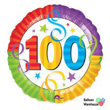 #100 Mylar balloon