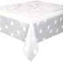 Footballs clear table cover
