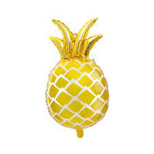 44” Gold pineapple balloon shape