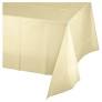 Ivory rectangular table cover