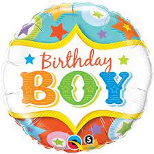“Birthday Boy” Mylar
