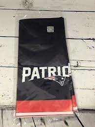Patriots t Rectangular Plastic Table Cover 54″ x 84