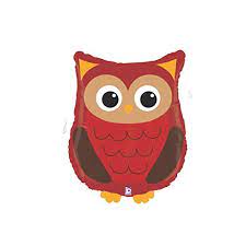 26” Woodland Owl Shape balloon