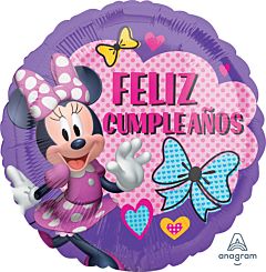 Feliz Cumpleaños Minnie Mouse Mylar