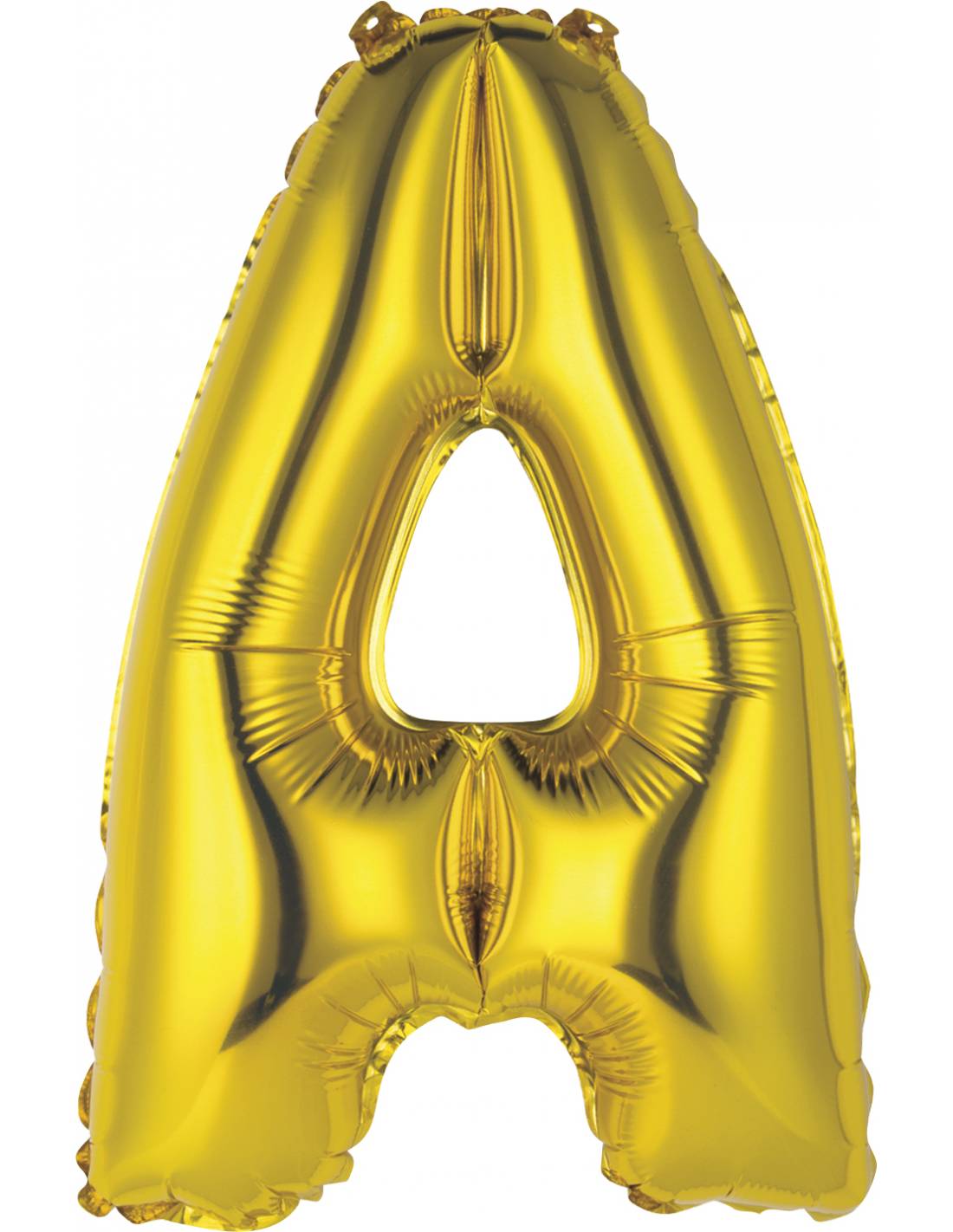 “A” Gold letter air filled balloon