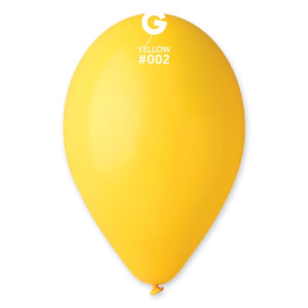 G-12″ Yellow #002 – 50ct