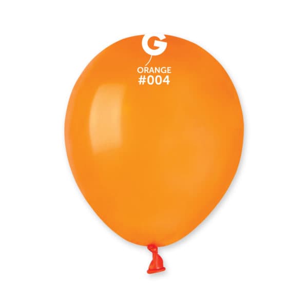 G- 5″ Orange #004 100ct