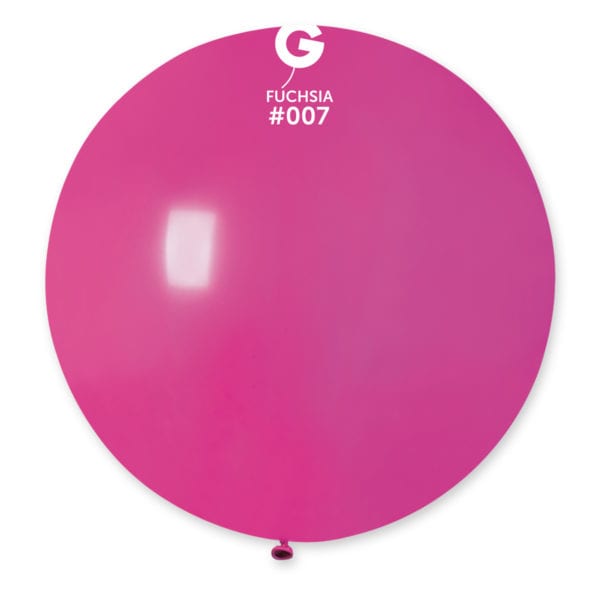 G- 30″ Fuchsia #007 latex balloon