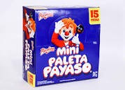 Mini Paletas Payaso 15ct