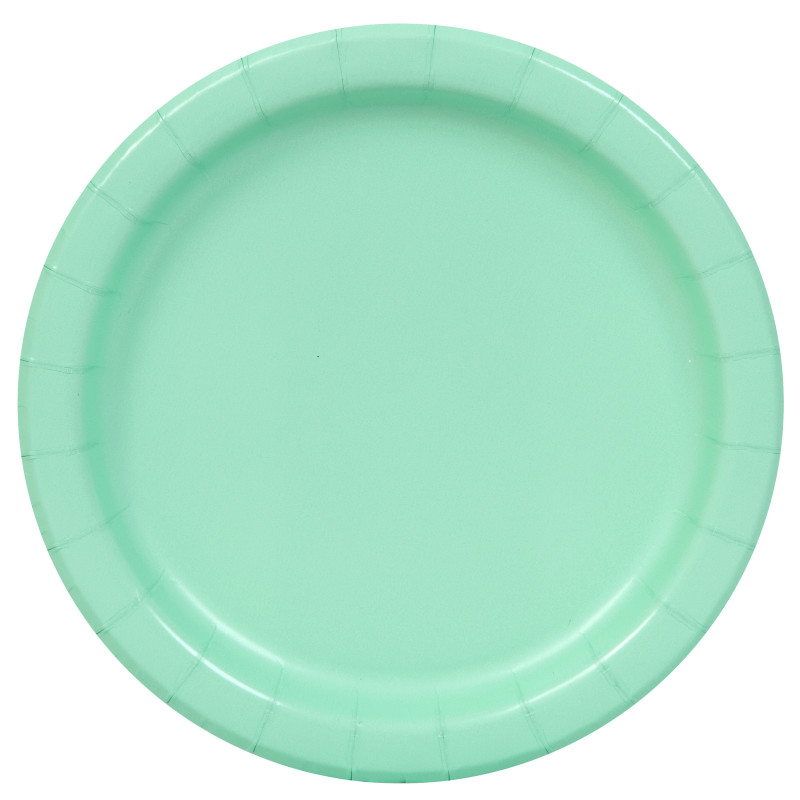 Mint Solid Round 7″ Dessert Plates 20ct