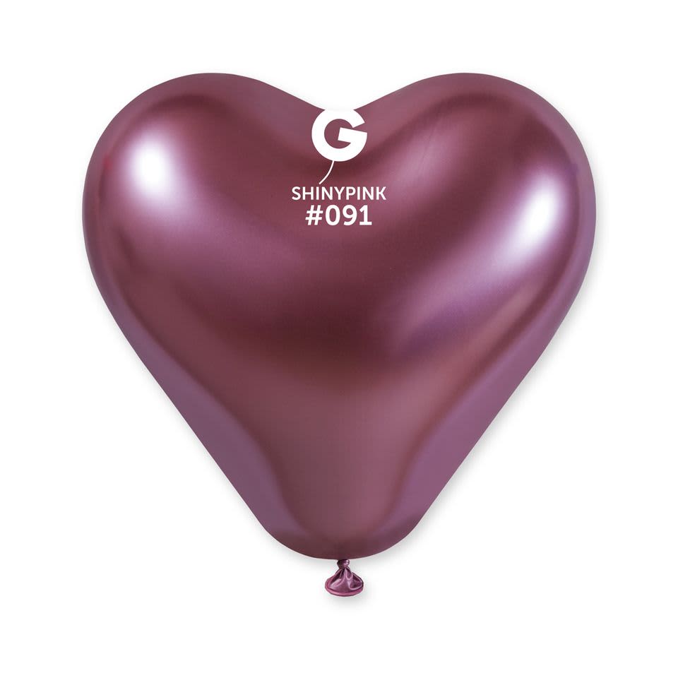 G-12” Shiny pink #091 – Heart