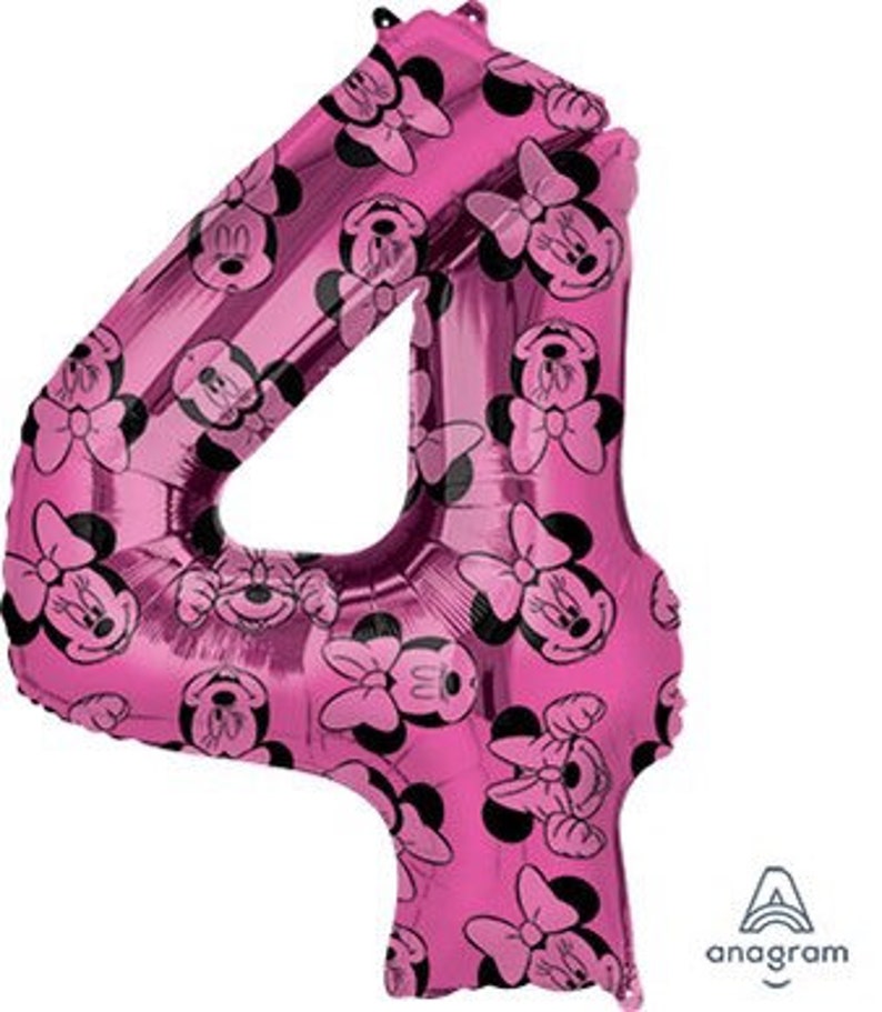 #4 Minnie Mouse balloon