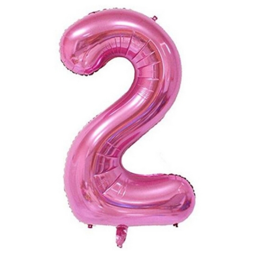 #2 pink Supershape 34”