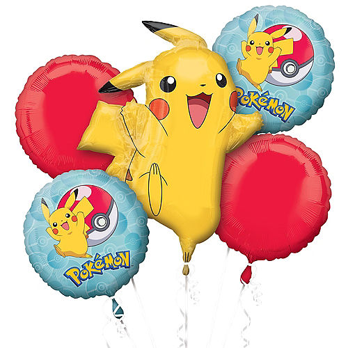 Pokémon balloon bouquet
