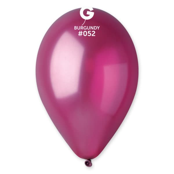 G-12″ Metallic Burgundy #052 – 50ct