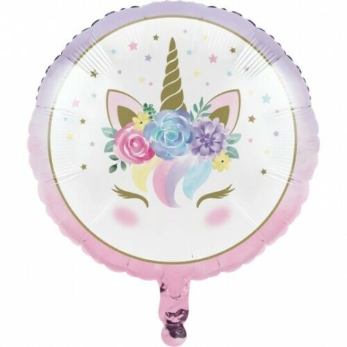 18” Unicorn baby Mylar balloon