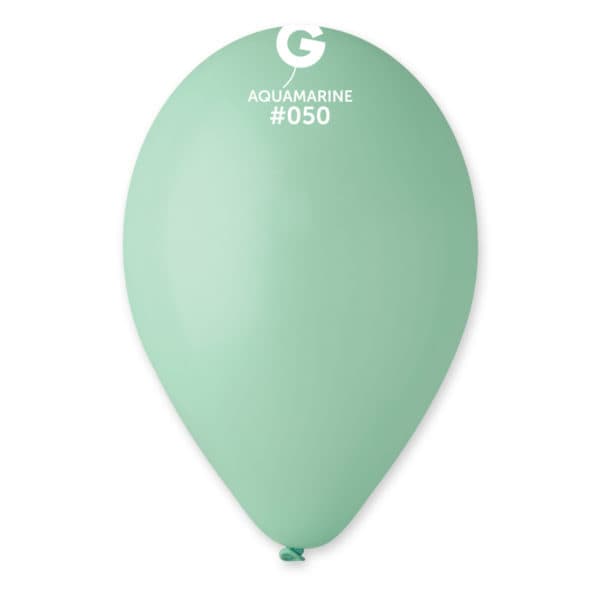 G-12″ Aquamarine #050 50ct