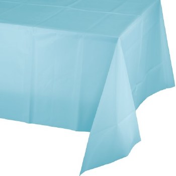 Pastel Blue rectangular table cover