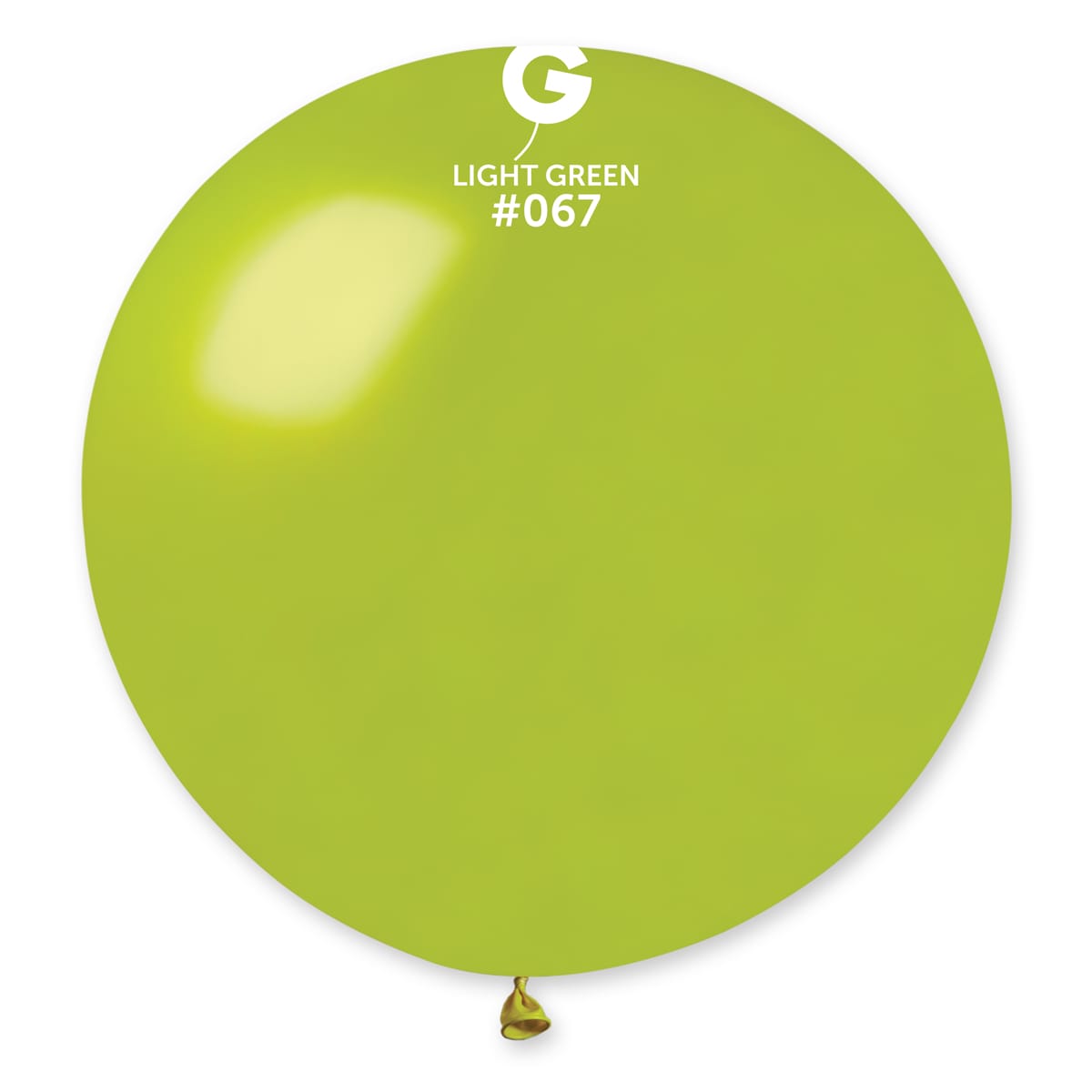 G-30″ Metallic light green #067